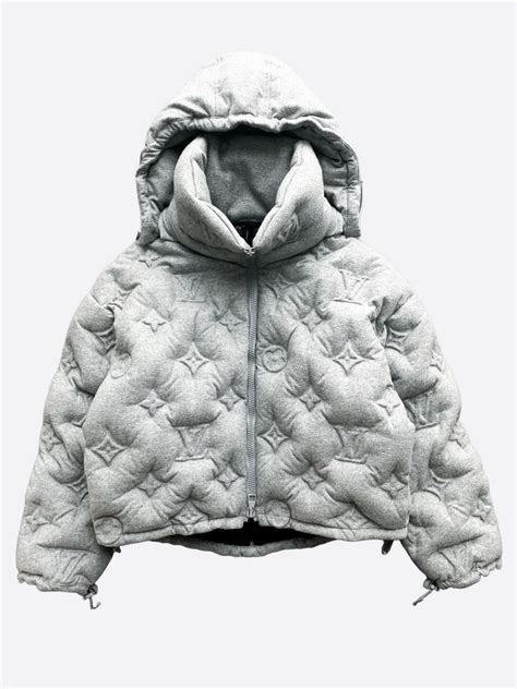 monogram boyhood puffer jacket lv|Products by Louis Vuitton: Cropped Monogram Puffer Jacket.